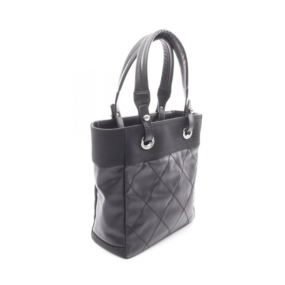 CHANEL Black Leather Tote Bag - Picture 2 of 8